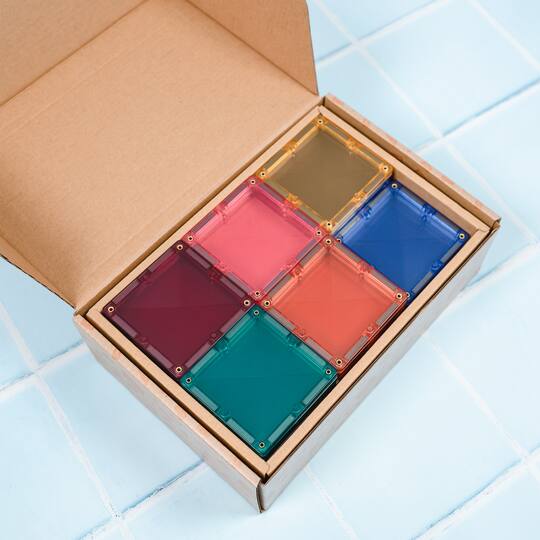 Connetix® Pastel Square Magnetic Tiles Kit